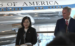 (影)蔡英文會晤麥卡錫：美方堅定支持讓台灣人了解到 我們並不孤單