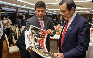 選出這種總統家門不幸！ 馬英九喊「九二共識」避戰 郭倍宏批：向中國跪安求和！