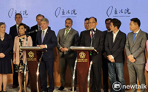 中共入侵迎美軍進駐台灣？游錫堃：歡迎友邦抵抗威權侵略