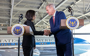 蔡英文會麥卡錫面對中國威脅高風險 台美緊密協調管控危機