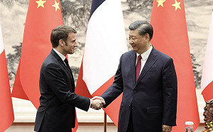 中共軍演、馬克宏失言 17名歐洲議會議員發文挺台