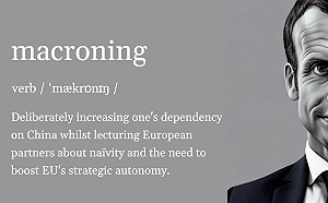 馬克宏把台灣給賣了? 訪中談台海惹眾怒 國際社會轟：虛偽！