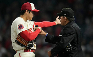 誤會一場　大谷遭主審檢查