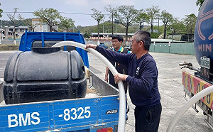 南市府啟動載水灌溉  協助山區農業抗旱