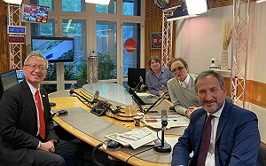 (影)馬克宏成推手! 駐法代表受邀多家主流法媒傳達台灣不向威權妥協