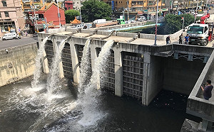 新北塔寮坑二號抽水站16日8時起蓄水試抽