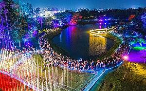 嘉義市「2022光織影舞」 榮獲美國謬思設計金獎