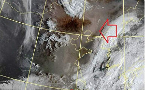 沙塵暴在鋒面後方！鄭明典：將在雨停後影響台灣