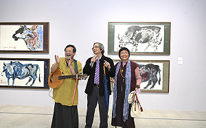 「牛之變–謝里法墨彩畫與書信展」 國美館展出