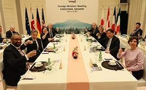 G7會議外長宣示將對「俄中朝」3國採強硬態度 反對改變片面現狀 
