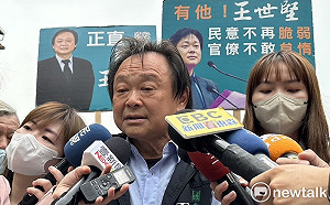 讚游淑慧才貌雙全、實力旗鼓相當 王世堅:盼是良性的君子淑女之爭　　