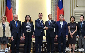 接見法國友台小組　游錫堃：維持台海和平穩定符合歐洲利益