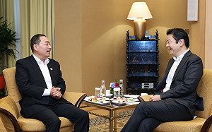 侯友宜密會新加坡副總理 黃循財曬合影：聊得很開心