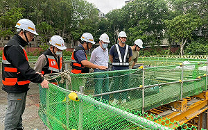 新北樹林長夀公園、新莊捷運幸福站停車場工程持續推進！