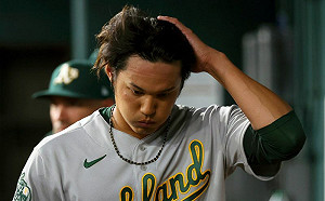 藤浪晉太郎又被打爆!運動家遭遊騎兵血洗