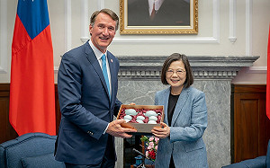 接見維吉尼亞州長 蔡英文：歡迎來台設置商務辦事處 