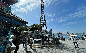 新北「淡水渡船頭燈杆」登錄歷史建築