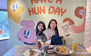 插畫家KINGJUN「混」進一中商圈 聯名商品陸續問世