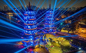 高雄蓮潭燈會再獲美TITAN金獎肯定  累計已奪4項國際大獎