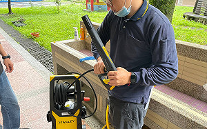 305台高壓清洗機配送各校 新北共創永續新校園 