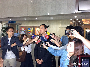 朱立倫親晤賀陳旦　軌道建設沒交集