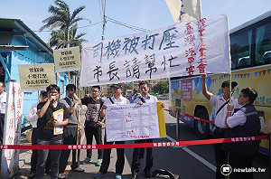 桃園客運新車啓用   工會成員控遭惡意資遣、調班