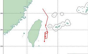 快訊》這次換「順時鐘」？！日本防衛省「推斷」 中國無人機經東北角繞台