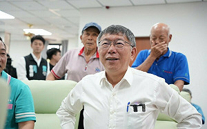 不覺得郭台銘失言多 柯文哲：只是他最近話講得比較多 機會比較高 