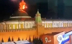 (影) 俄羅斯自導自演無人機夜襲克宮? 軍事專家：21 世紀的紅場事件