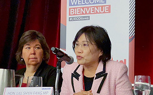 國際自由聯盟執委會邀劉世芳與談 分享境外錯假訊息影響台灣民主