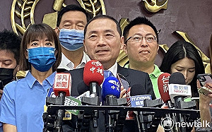 韓國瑜PO文挺選總統？侯友宜：一心一意為中華民國打拚