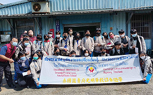 台灣毛寶貝化身外交大使 泰國學童參訪新北動物之家