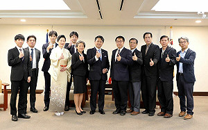 八田與一牽起台日城市情誼  黃偉哲接連會見日本金澤與加賀訪團