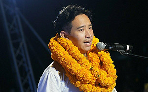 大選前泰國新政黨民調驟增 年輕黨魁支持率奪冠