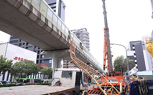 吊臂貫穿意外「這些路段」停駛封閉！中捷：最快今晚通車