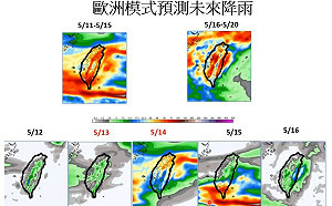 母親節溼答答！鋒面報到全台有雨 賈新興：高屏雨勢明顯