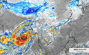 華南雲雨區東移北東局部雨 印度洋氣旋預告梅雨鋒面