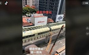 (影)吊臂砸中捷釀1死10傷「工地視角」曝光！工人：挫賽吃不下飯了