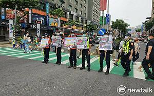 禮讓行人優先！蘆竹分局走上街頭重塑駕駛人觀念