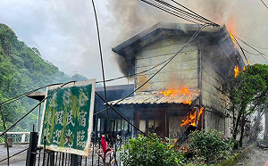 烏來民宿遭祝融！7旬婦一度受困最終獲救