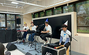 新北青職基地動物木偶展 四枝筆Mini Concert熱情開唱