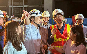 信義區建案施工釀天坑！勒令停工罰18萬 蔣萬安要清查北市所有工地