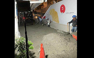 北市信義區天坑填平　搶修畫面曝光