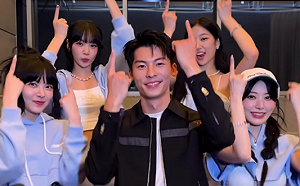 許光漢夢幻聯動LE SSERAFIM！網友羨慕：這男人太狠了