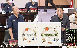 要求落實民防 基進李宗霖：不要到時候才在想「阿共打來怎麼辦」