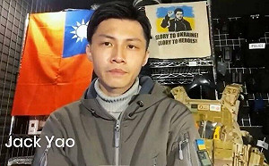 台灣赴烏克蘭志願軍在民主峰會喊話：不阻止俄羅斯 下一個就是我們