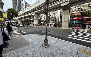 新北板橋陽明地下道拆除 新增友善行人通行環境