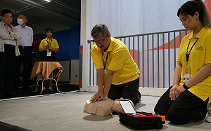 新北新莊運動公園停車場導入「低壓細水霧消防設備」及「熱顯像儀」 