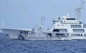 菲軍艦入仁愛礁補給 再度遭中國海警驅趕 南海緊張之際 菲突換防長