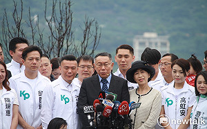 侯友宜TVBS民調領先 柯文哲：只代表現在 無法代表未來8個月